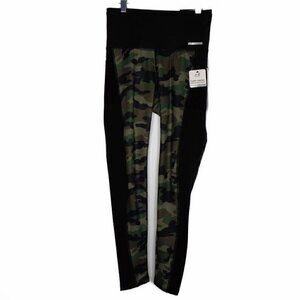 JGX - High Rise Tummy Control Camo Yoga Pants - Sm